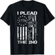 I Plead The 2nd Amendment We The People/USA AR15 Pro Gun T-Shirt - T-Shirt | Black