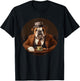 English Bulldog English Gentleman Funny Dog Victorian T-Shirt - T-Shirt | Black