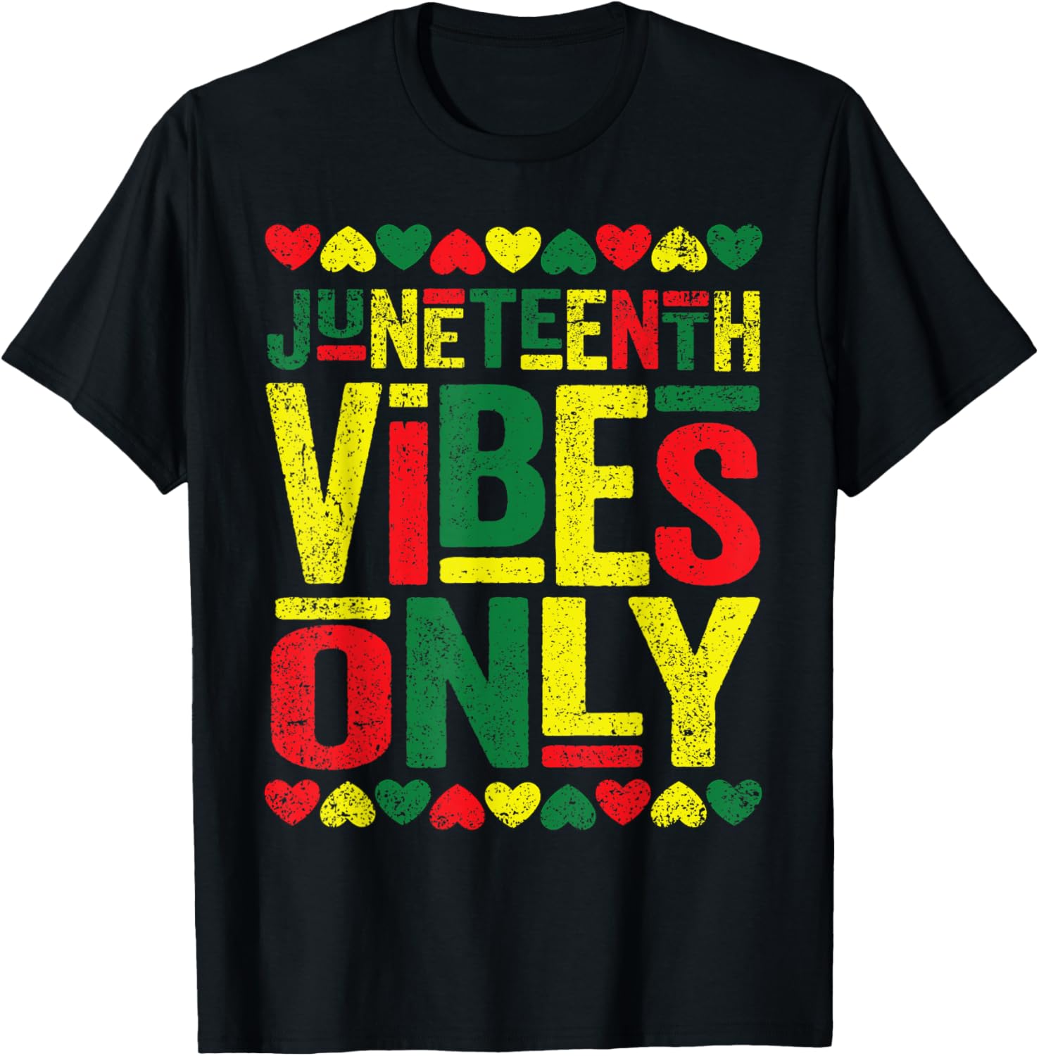 Juneteenth Cool Vibes Black History African American T-Shirt - T-Shirt | Black