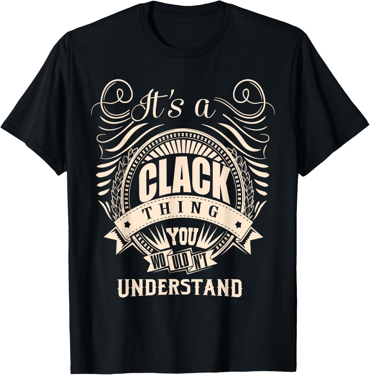 It is a CLACK Thing Gifts T-Shirt - T-Shirt | Black