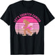 Let's Squatch Cancer Bigfoot Breast Cancer Awareness Quote T-Shirt - T-Shirt | Black