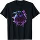 Raven Graphic Goth Black Crow T-Shirt - T-Shirt | Black