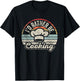 Nice 'n Cool Retro Vintage I'd Rather Be Cooking Funny Chef Black Short Sleeve T-Shirt - T-Shirt | Black