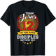 Team Jesus 12 Go And Make Baseball Christian Verse Sport T-Shirt - T-Shirt | Black