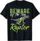 Beware Of The Tiny Raptor Shirt Conure Green Cheek Conure T-Shirt - T-Shirt | Black
