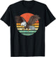 Bald Eagle Men Women Retro Vintage Bald Eagle T-Shirt - T-Shirt | Black