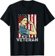 Female Veteran Veteran's Day U.S. Veteran T-Shirt - T-Shirt | Black