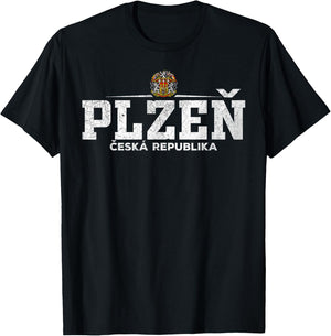 Plzen / Pilsen Czech Republic / Ceska Republika T-Shirt - T-Shirt | Black