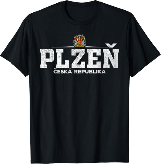 Plzen / Pilsen Czech Republic / Ceska Republika T-Shirt - T-Shirt | Black