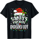 Santa Favorite Emergency Department Christmas ER Nurse T-Shirt - T-Shirt | Black