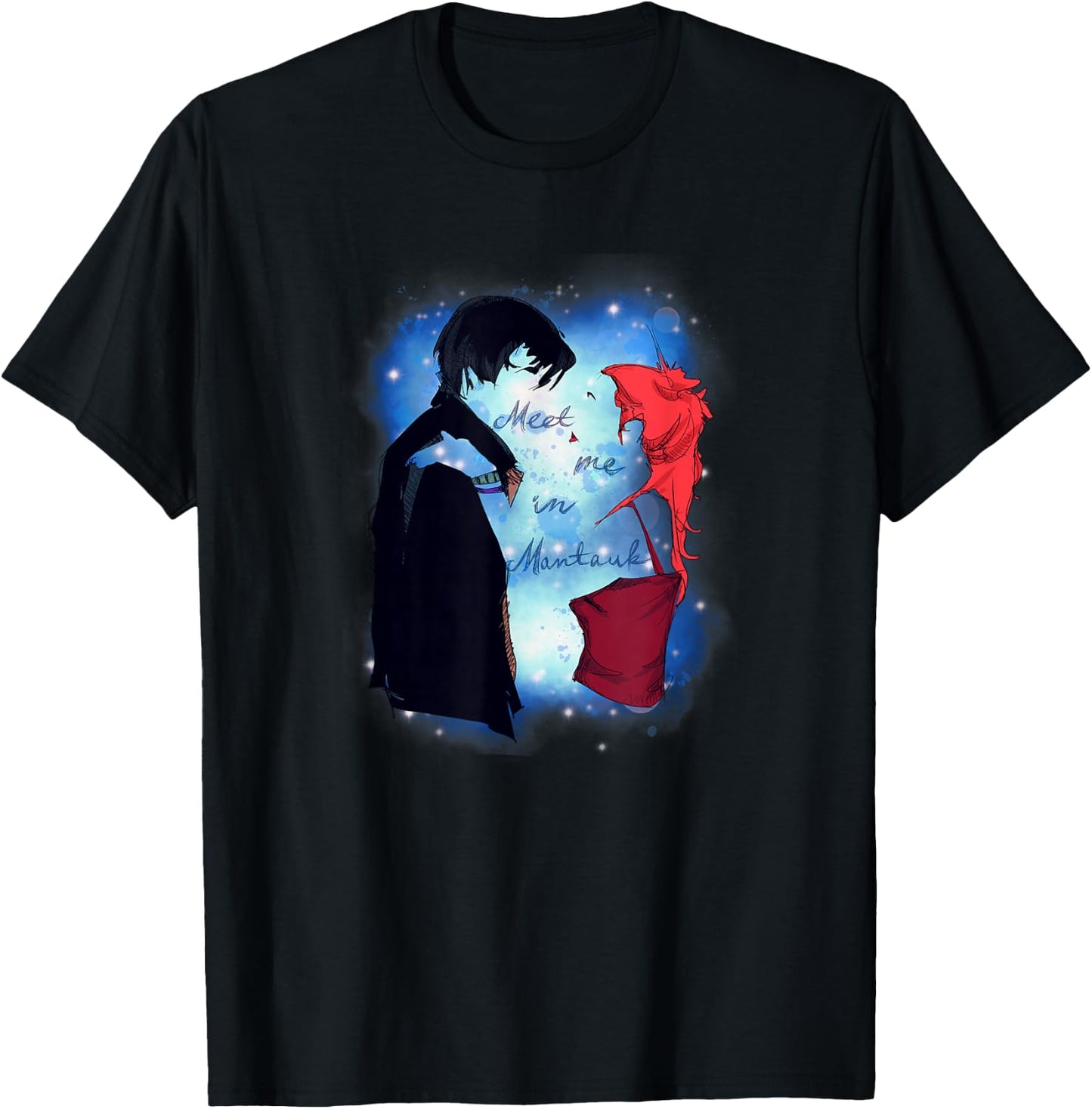 Meet Me In Montauk T-Shirt - T-Shirt | Black