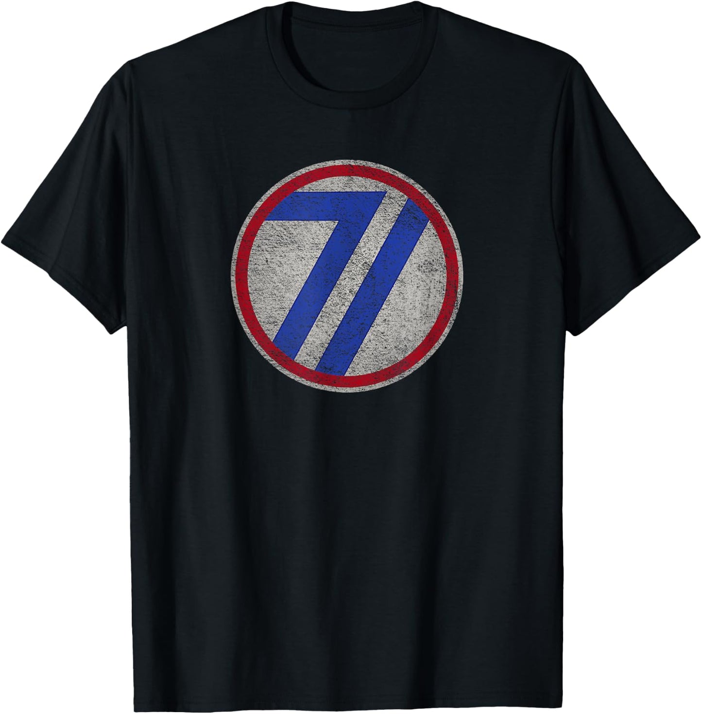 71st Infantry Division Army T-Shirt - T-Shirt | Black
