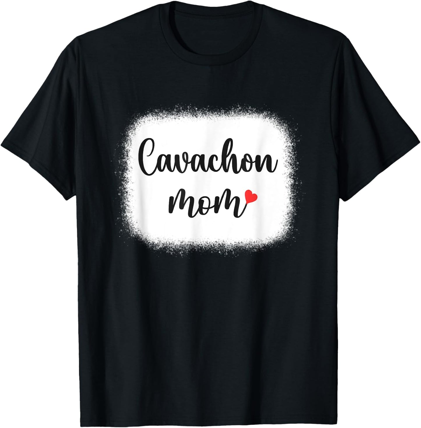 Cavachon Dog Mom Cavachon Lovers Gift T-Shirt - T-Shirt | Black