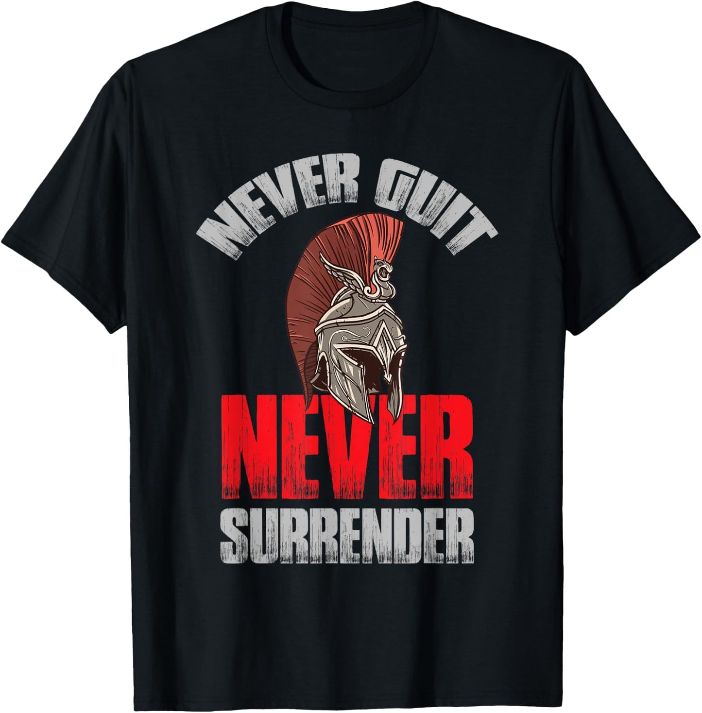 Spartan Helmet Ancient Greece Warrior Gladiator T-Shirt - T-Shirt | Black