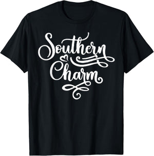 Southern Charm Clothing & Women With Southern Charm T-Shirt - T-Shirt | Black