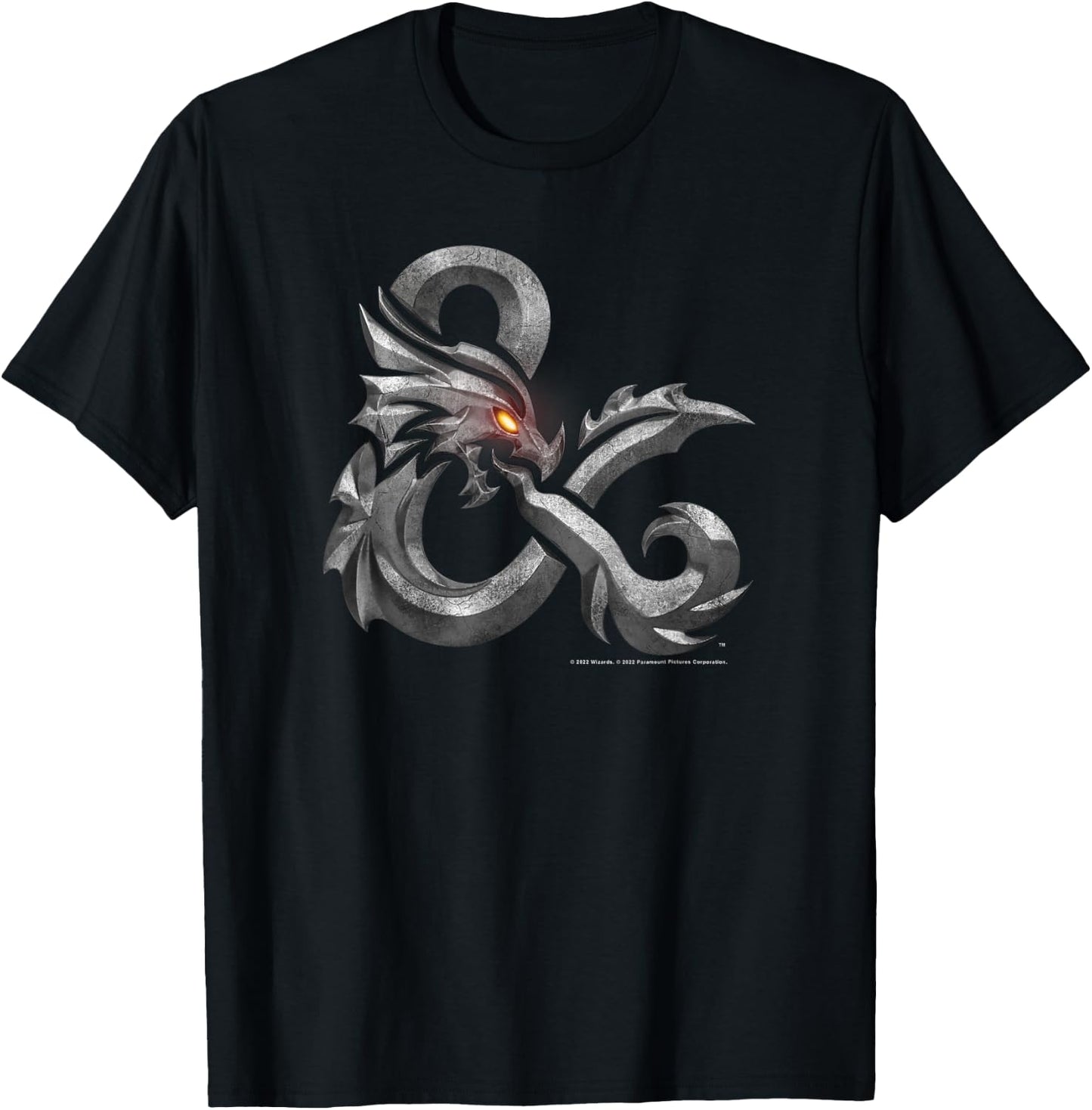 Dungeons & Dragons: Honor Among Thieves Ampersand Logo Small T-Shirt - T-Shirt | Black