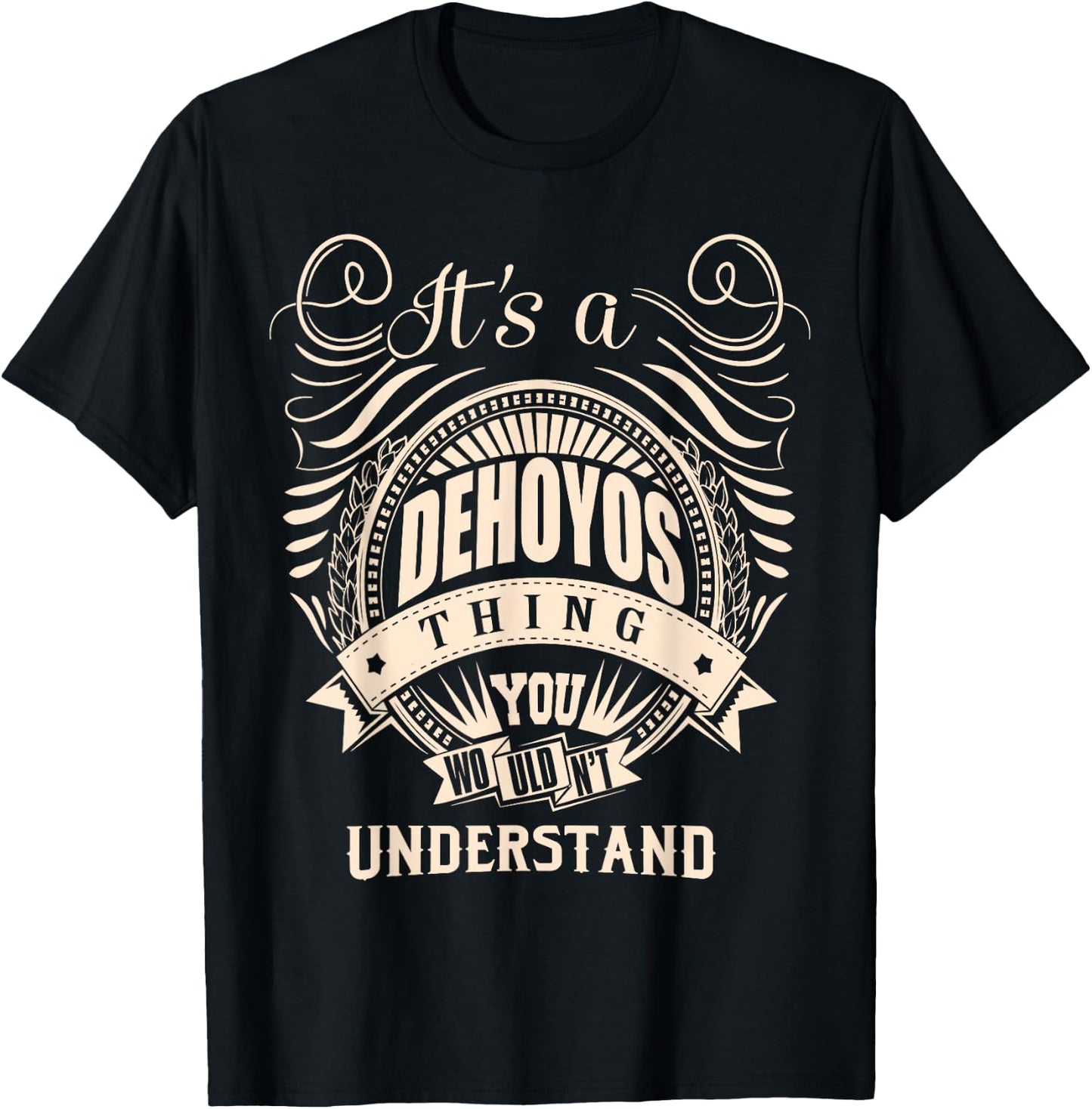 It is a DEHOYOS Thing T-Shirt - T-Shirt | Black