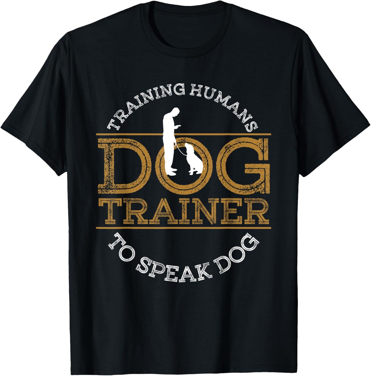 Funny Dog Training Men Women Puppy In Training Dog Agility T-Shirt - T-Shirt | Black