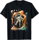 Psychedelic Astronaut, Trippy Space Adventure: Graphic T-Shirt - T-Shirt | Black