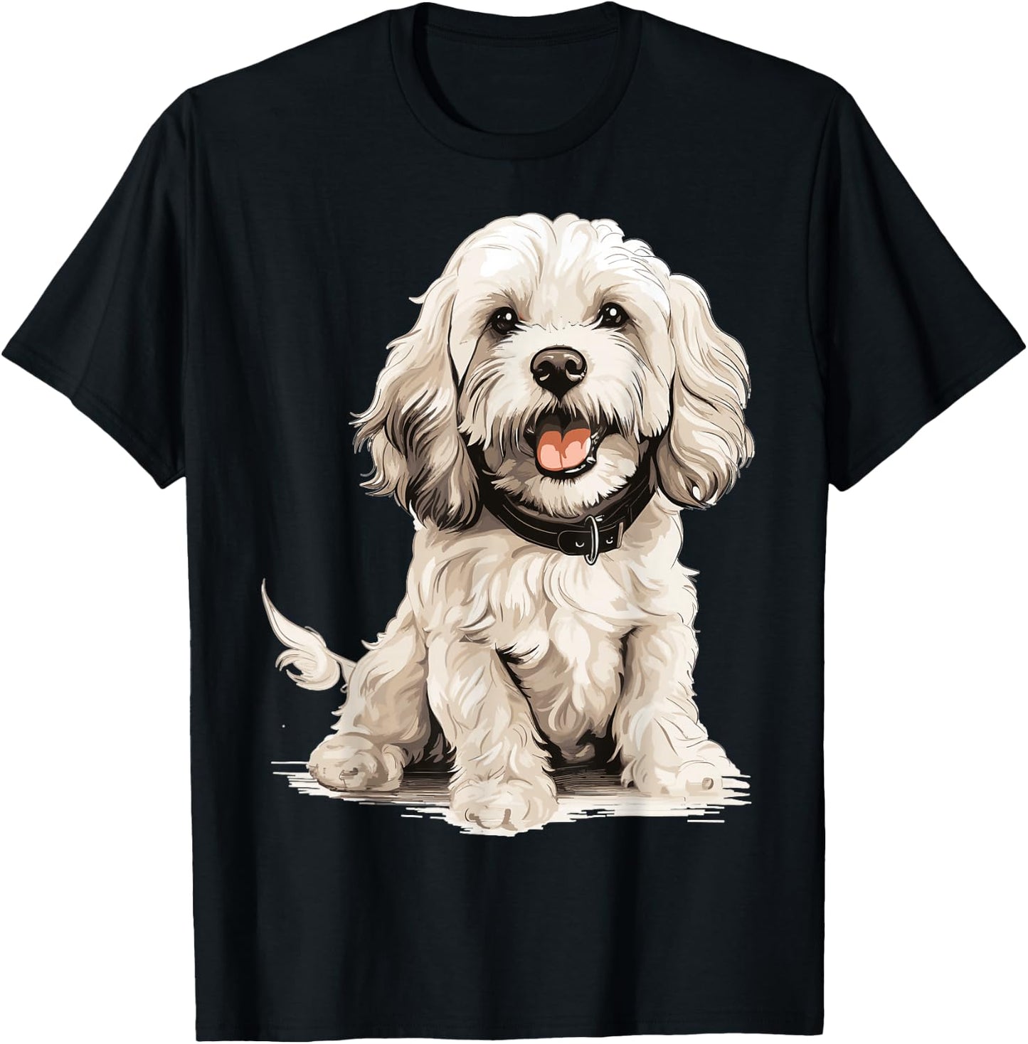 Cockapoo Dog Breed Pet Cute Graphic T-Shirt - T-Shirt | Black
