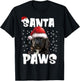 Funny Cockapoo Christmas Lights Tree Dog Lover Xmas T-Shirt - T-Shirt | Black