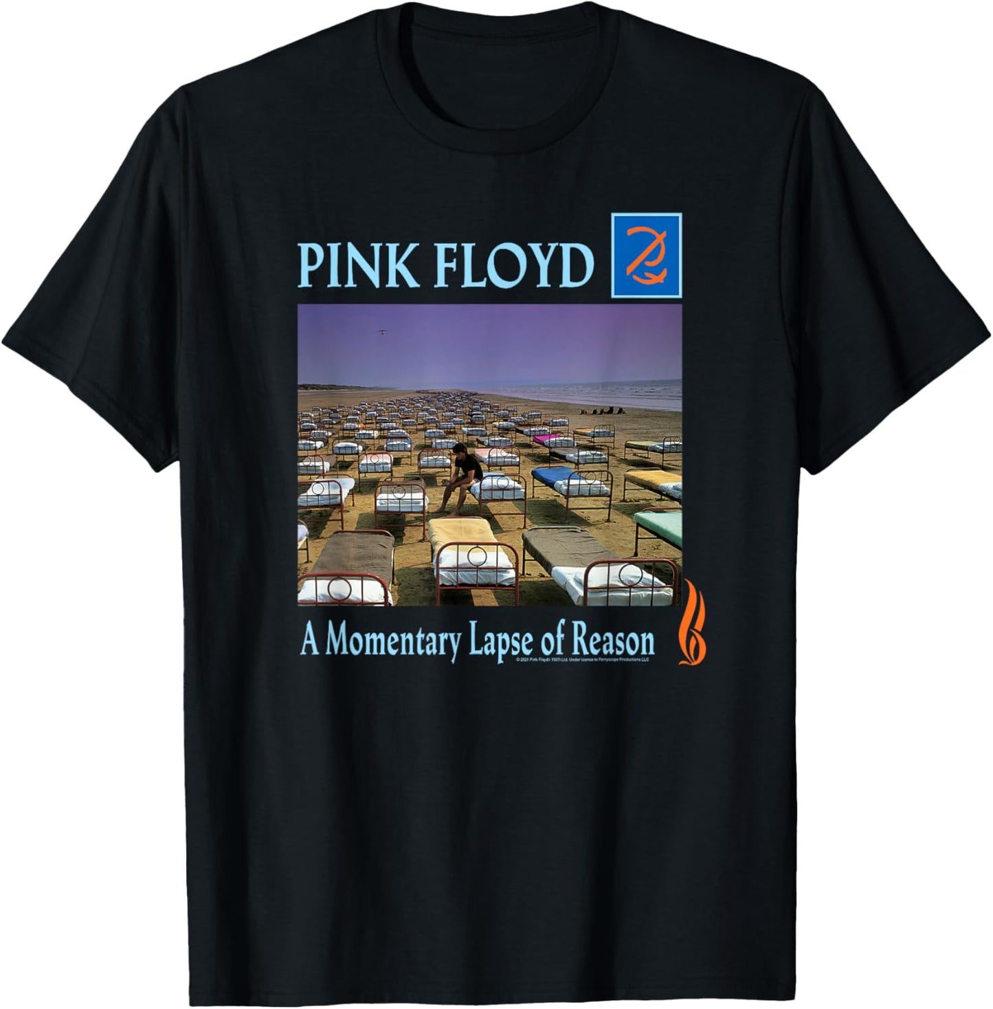 Pink Floyd A Momentary Lapse of Reason T-Shirt - T-Shirt | Black