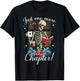 just one more chapter skeleton reading books Coffee funny T-Shirt - T-Shirt | Black