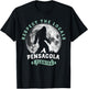 Pensacola Florida Respect the Locals Bigfoot Swamp Ape T-Shirt - T-Shirt | Black