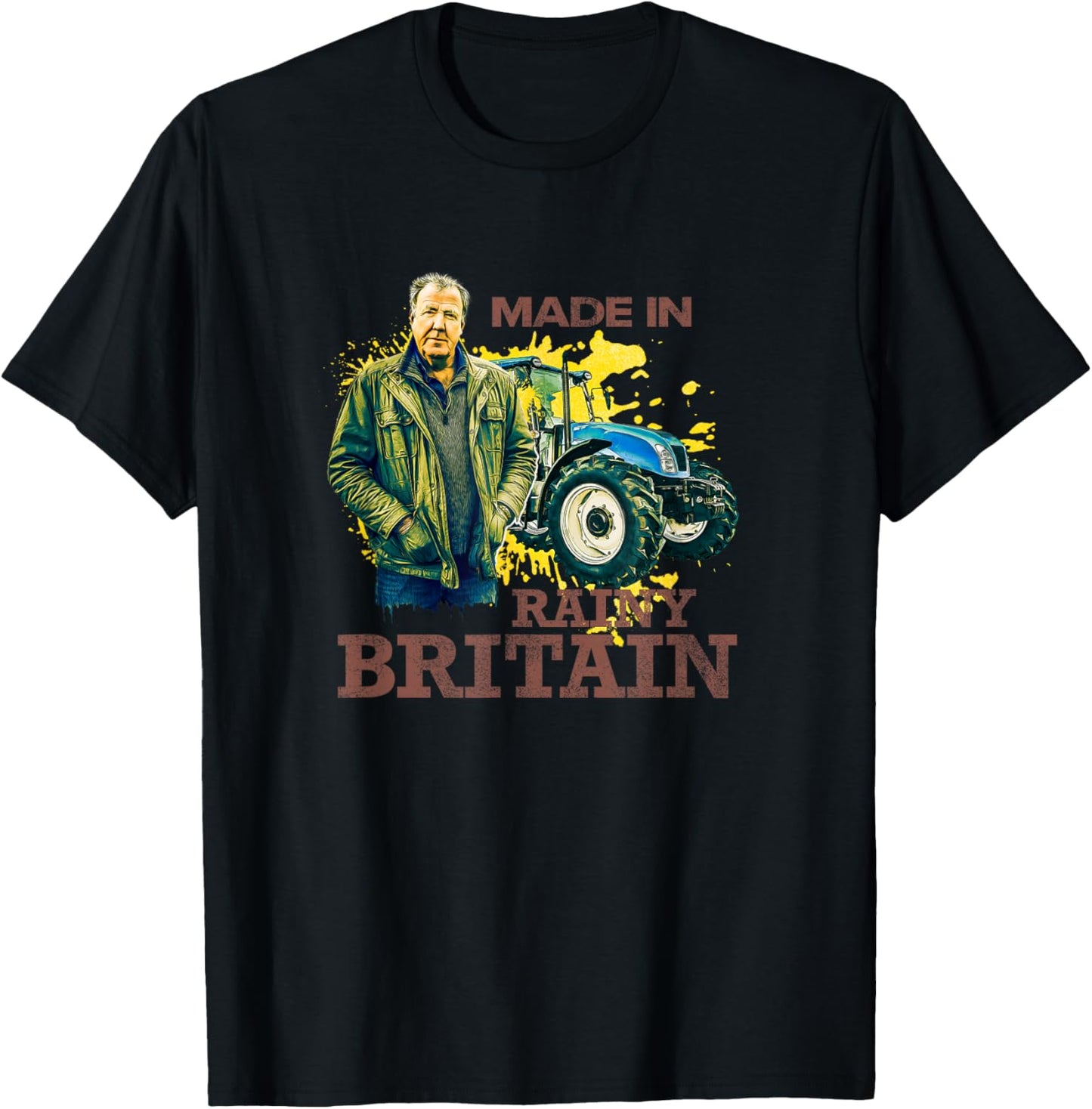 Clarkson's Farm - Made in Rainy Britain T-Shirt - T-Shirt | Black