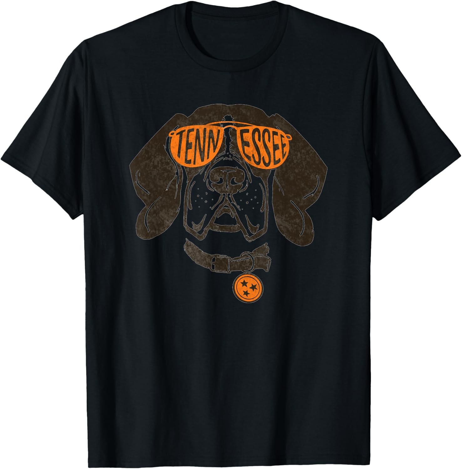 Tennessee Bluetick Coonhound for Tennessee Men Women Kids T-Shirt - T-Shirt | Black