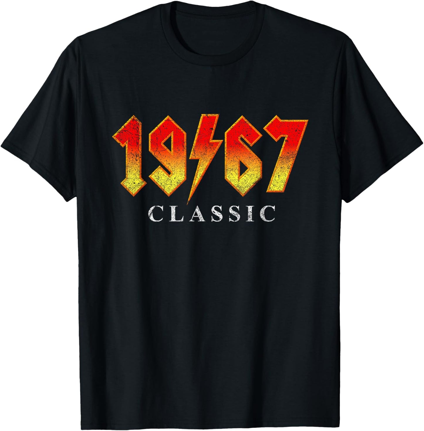 1967 Classic Vintage Rock Band Concert style Birthday T-Shirt - T-Shirt | Black