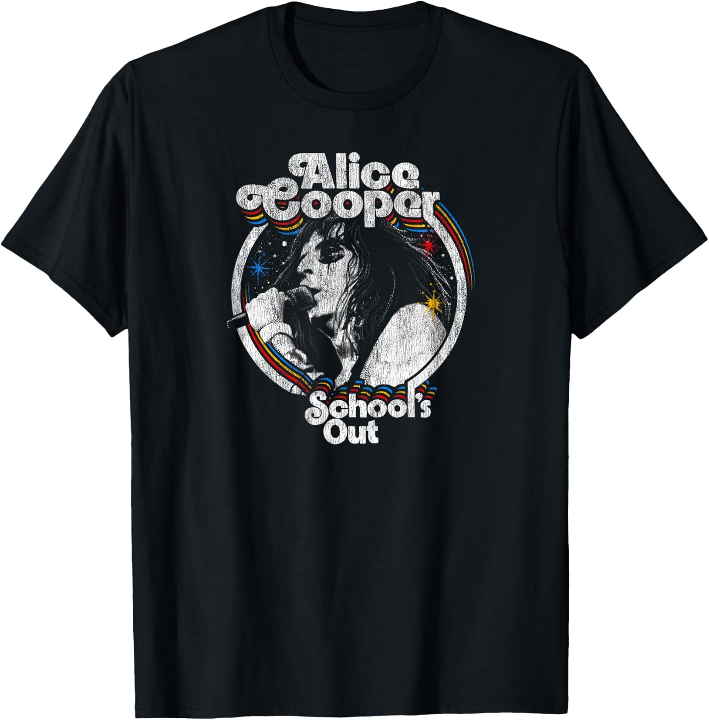Alice Cooper - School's Out Vintage T-Shirt - T-Shirt | Black