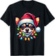 Dog Owner Xmas Men Women Favorite Chihuahua Christmas T-Shirt - T-Shirt | Black