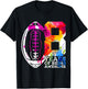8 Years of Being Awesome Football 8TH Birthday T-Shirt - T-Shirt | Black