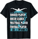 I Do More Kicks Than A Soccer Player Funny Swimmer Swimming T-Shirt - T-Shirt | Black