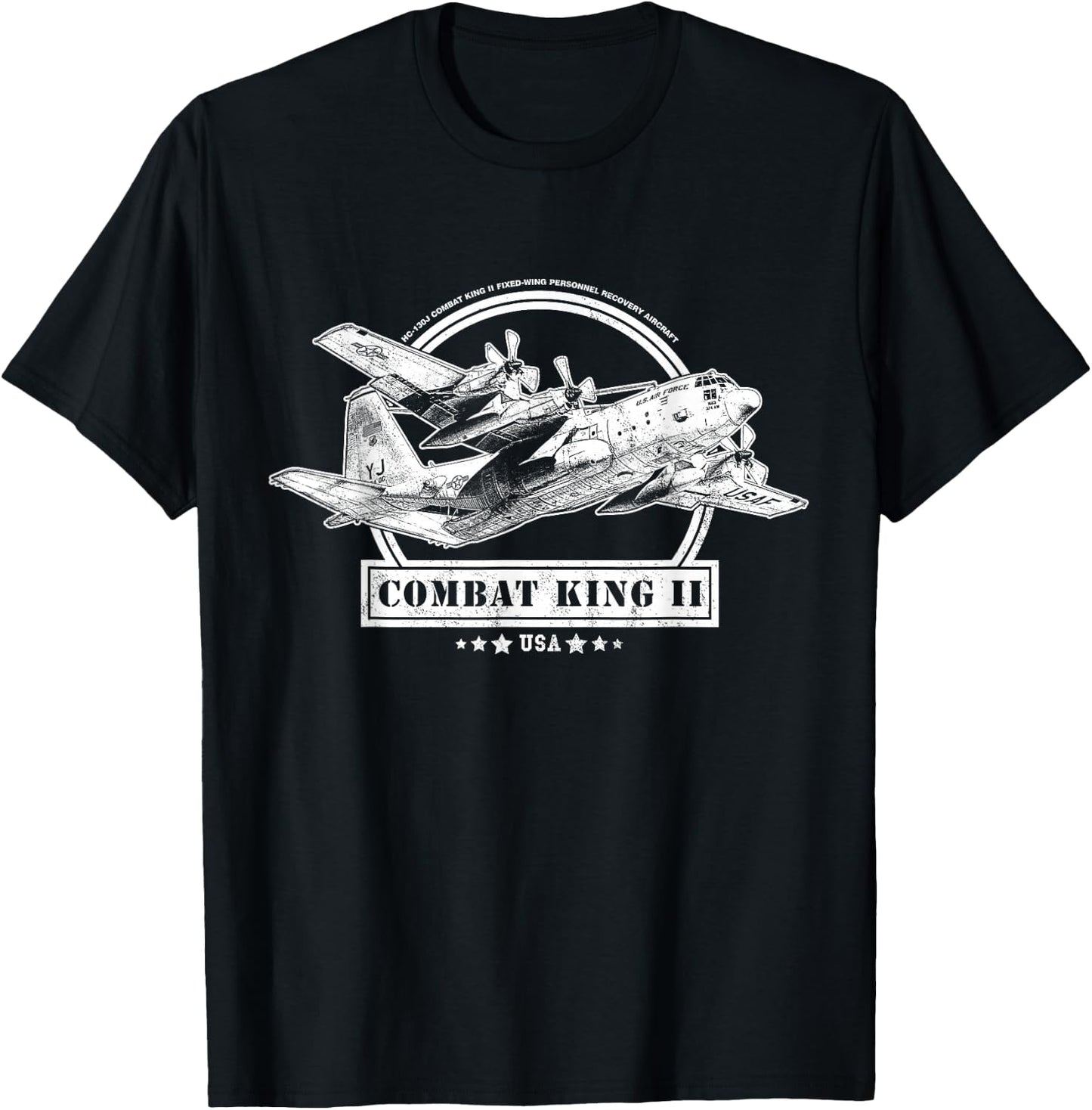 HC-130J Combat King II T-Shirt - T-Shirt | Black