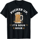 Sour Beer Craft Beer Lovers Sweet And Sour Funny Quote T-Shirt - T-Shirt | Black