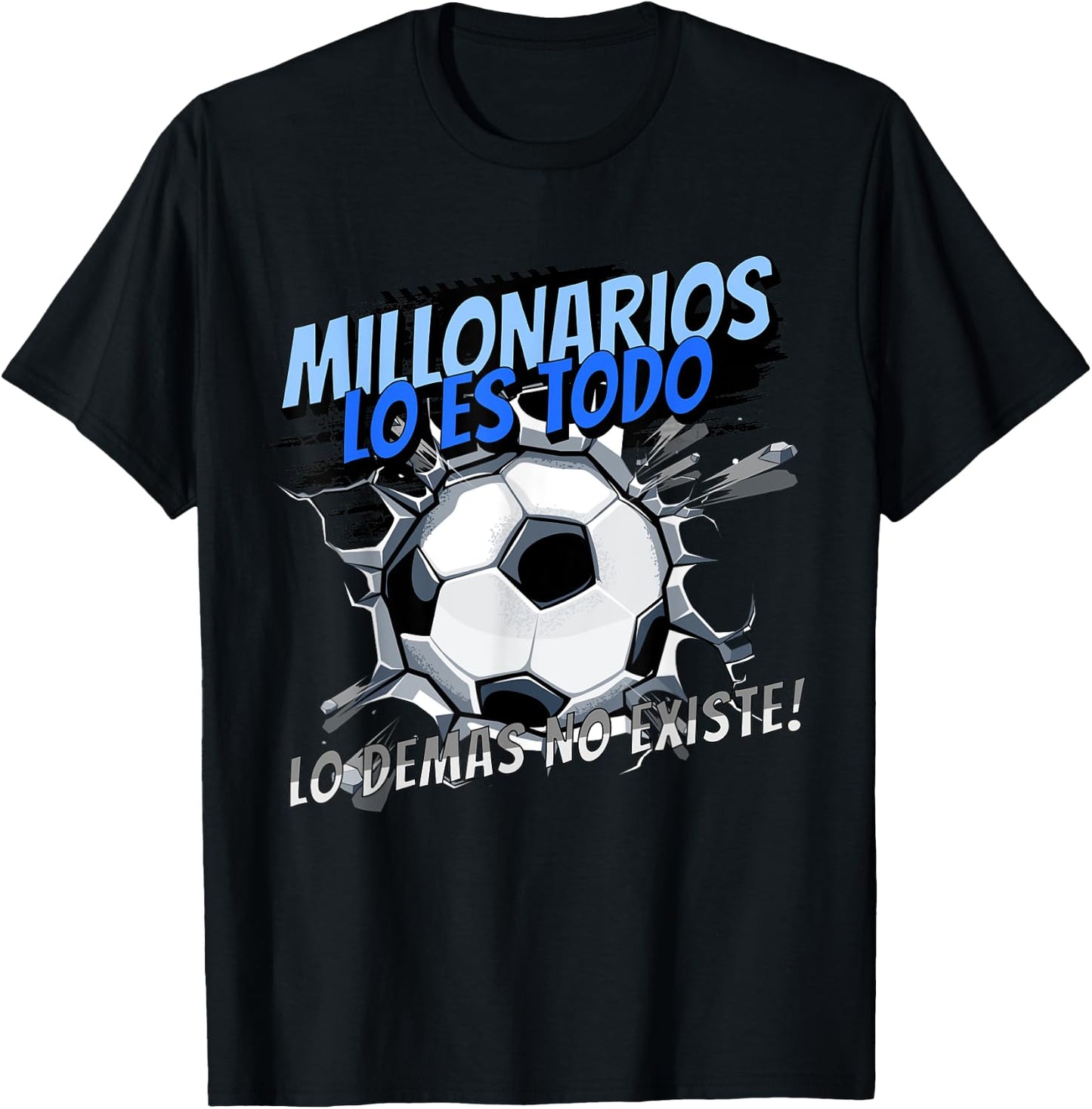 Millonario albiazul colombian colombia futbol cool T-Shirt - T-Shirt | Black