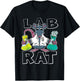 Medical Laboratory Scientist Lab Rat T-Shirt - T-Shirt | Black