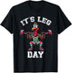 Funny Deadlifting Turkey Thanksgiving Leg Day Deadlift T-Shirt - T-Shirt | Black