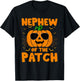 Pumpkin Nephew Of The Patch Family Group Costume Halloween T-Shirt - T-Shirt | Black