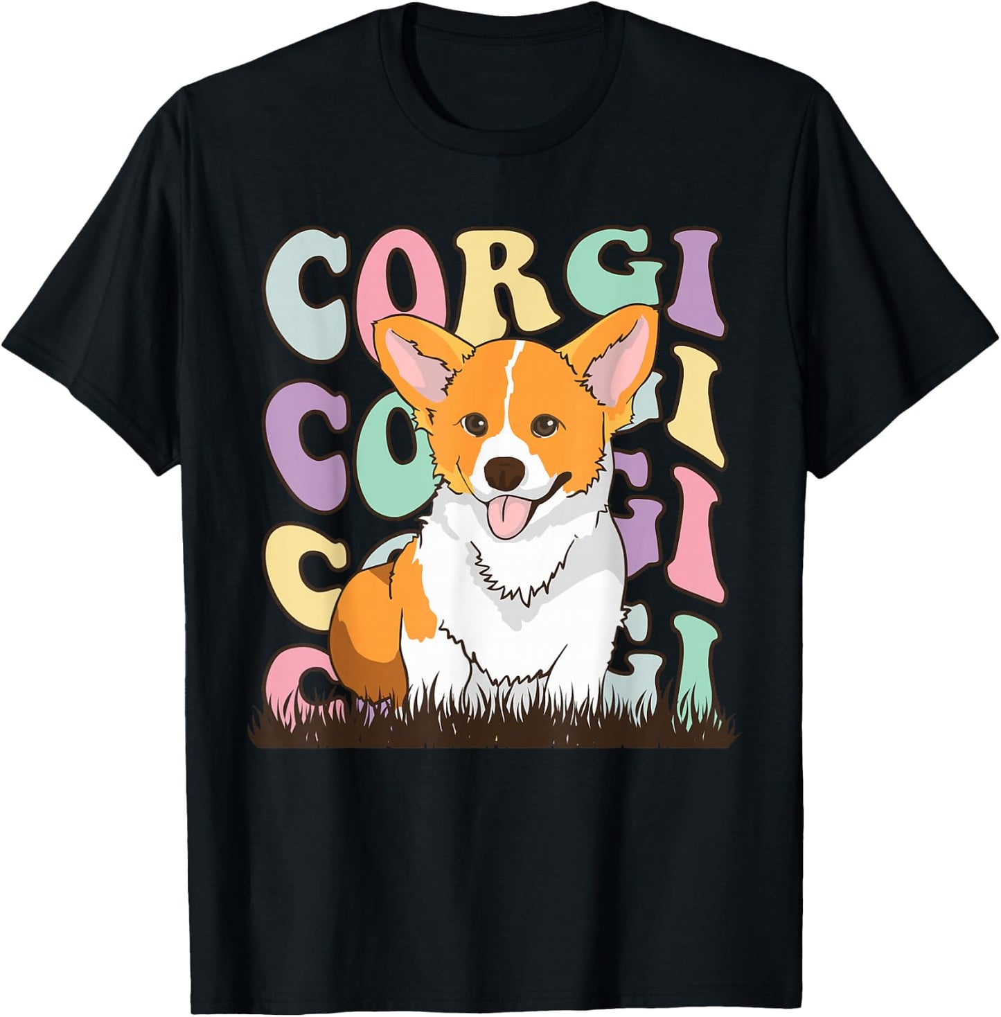 Corgi Corgi T-Shirt - T-Shirt | Black