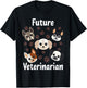 Cool Soon To Be Animal Doctor Boys Girls Funny Future Veterinarian Outfit | Cute Aspiring Vets Kids T-Shirt - T-Shirt | Black
