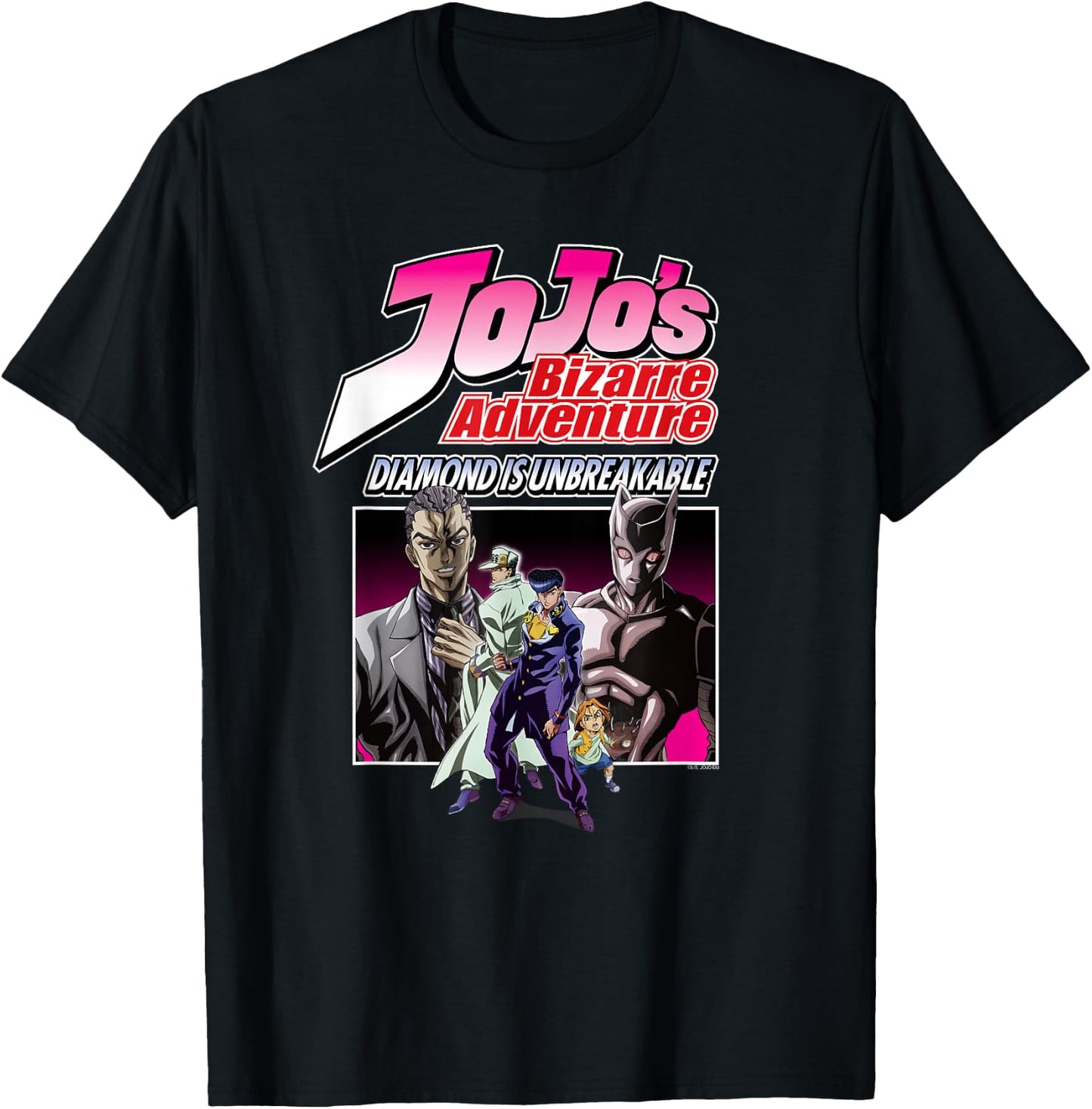 JoJo Diamond is Unbreakable Deadly Queen Bites The Dust T-Shirt - T-Shirt | Black