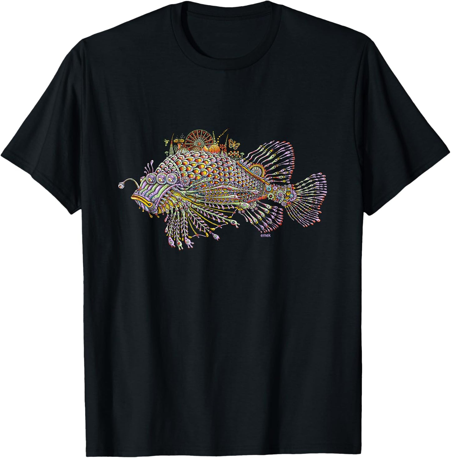 Fish - by Emek Artman T-Shirt - T-Shirt | Black