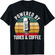 Vacuum tube Amp Amplifier Analog Audio Electron Valve Guitar T-Shirt - T-Shirt | Black