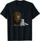 Lion And Lamb Cross Jesus Christ Yahshua - Lion Of Judah T-Shirt - T-Shirt | Black