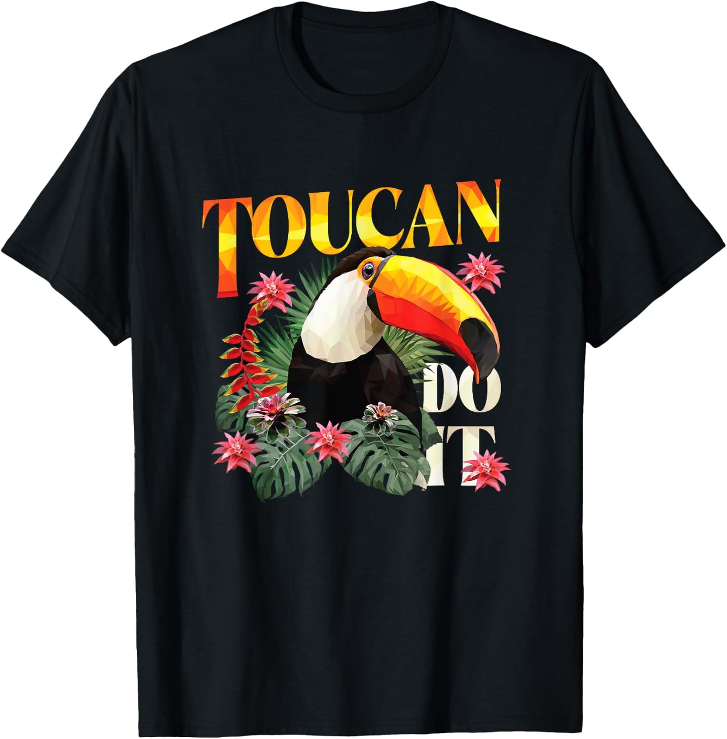Toucan Do It T-Shirt - T-Shirt | Black