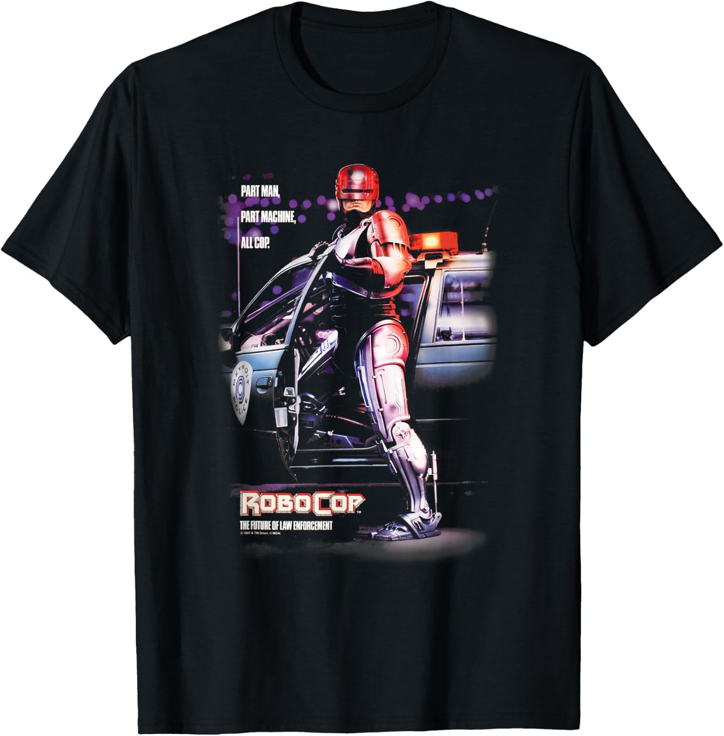 Robocop Poster T-Shirt - T-Shirt | Black