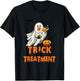 Trick Or Treatment Respiratory Therapist Halloween Nurse T-Shirt - T-Shirt | Black